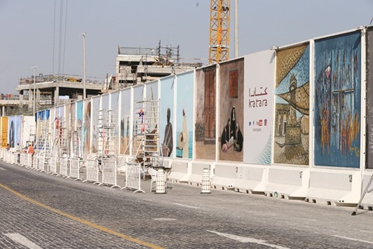 104 murals adorn Kataraقs walls