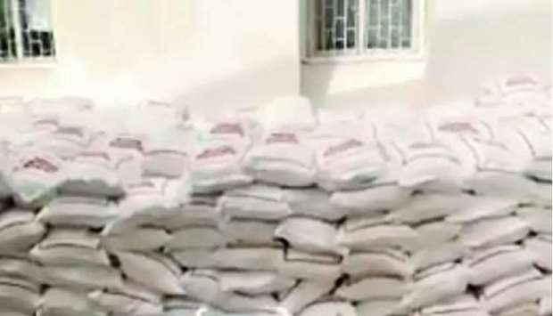 1,350kg of banned substance found in flour shipment