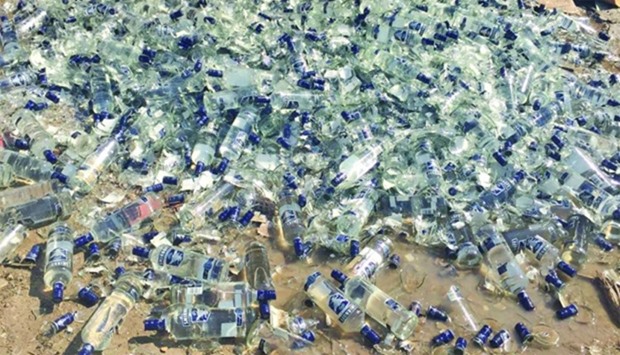 30,762 seized liquor bottles destroyed by GAC