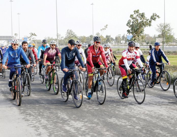 33km-long Olympic Cycling Track opens on Al Khor Road