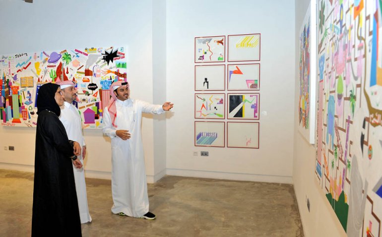 ‘40 Minus’ exhibition features Qatari artists