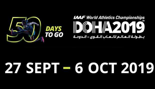 50 days to go for the biggest sporting extravaganza ق Doha 2019