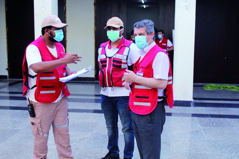 50,000 workers served at QRCS Mekaines virus quarantine facility