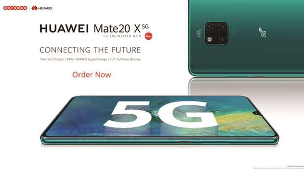 5G-enabled Huawei Mate 20X available from Ooredoo