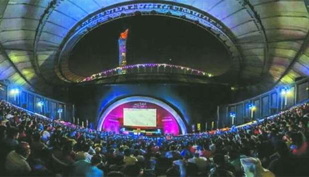 85,000 fans flock to Khalifa Stadium for World Cup games