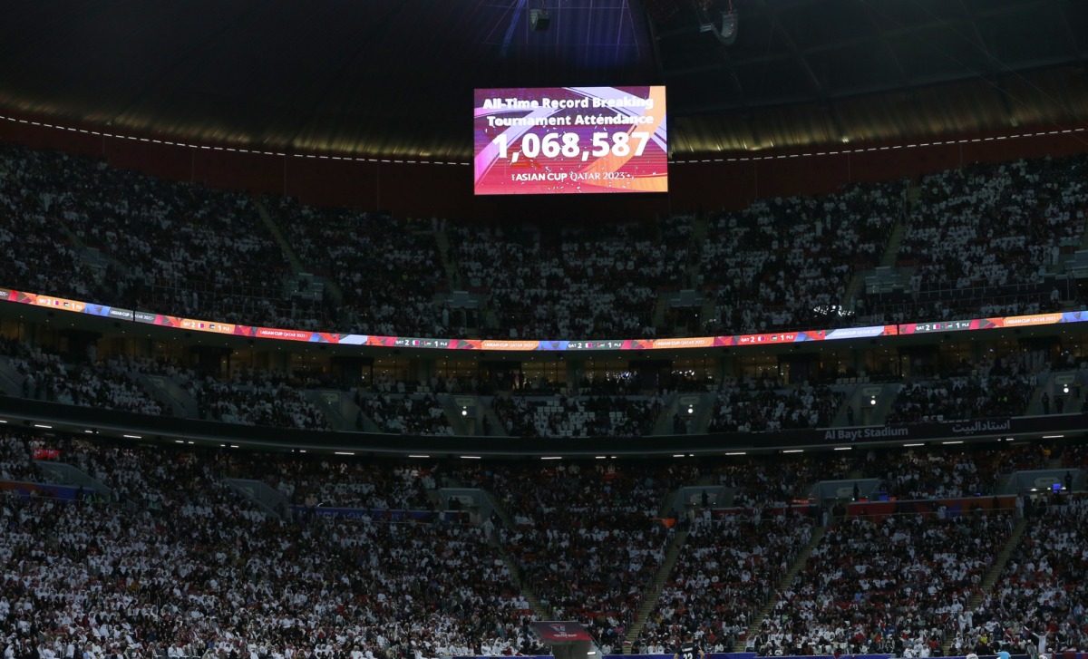 AFC Asian Cup Breaks All-Time Attendance Record