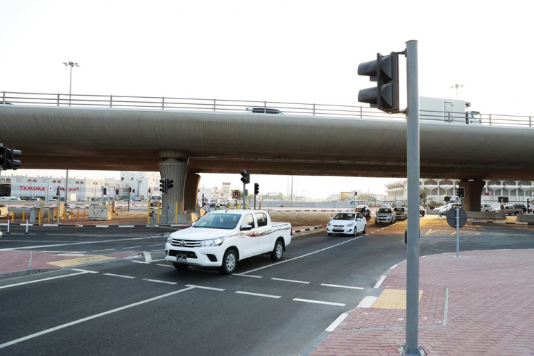 Al Gharrafa Interchange fully open to traffic