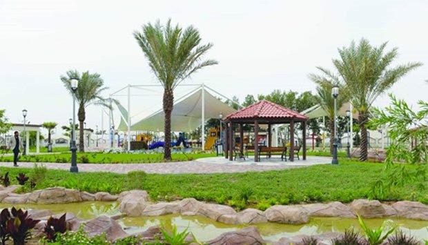 Al Kaaban family park opens
