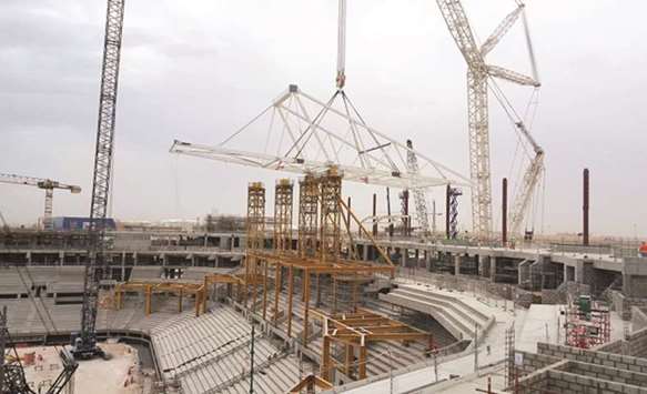 Al Rayyan Stadium roof structure installation begins: SC