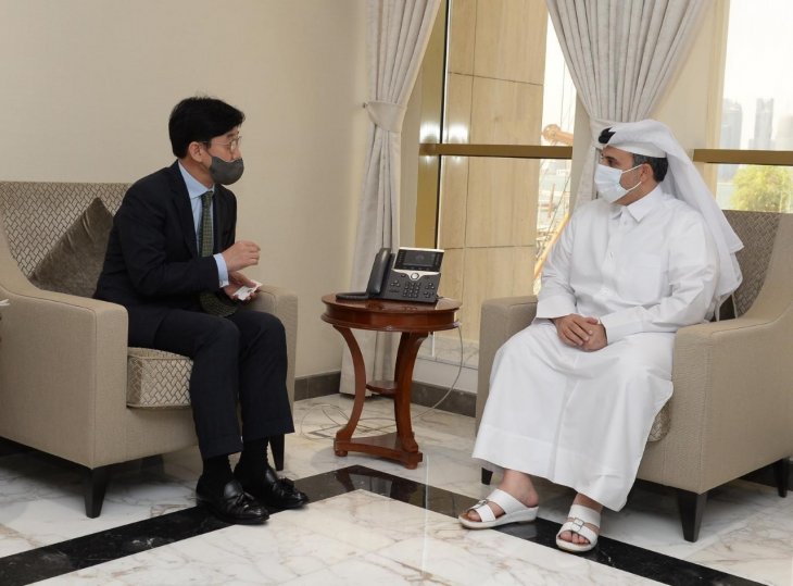 Al Subaie meets Second Vice FM of Republic of Korea
