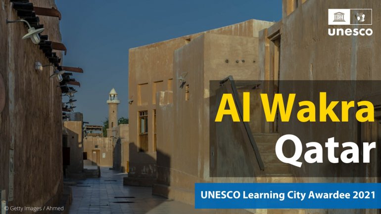 Al Wakra City honoured by UNESCO for outstanding progress in lifelong learning