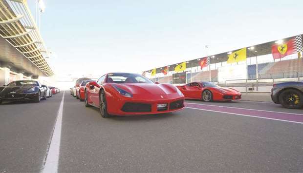Alfardan Sports Motors hosts Passione Ferrari day experience
