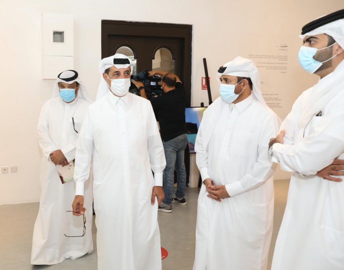 Ali Al Naama art exhibition opens at Katara