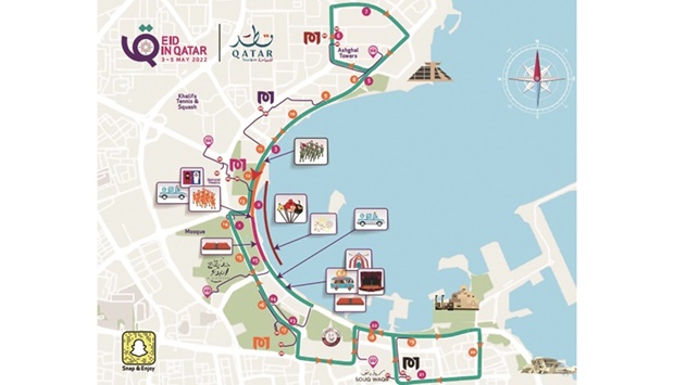 All roads lead to Doha Corniche