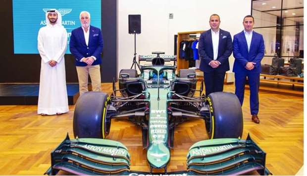 ALM holds exclusive Aston Martin event ahead of Qatarقs first F1 Grand Prix