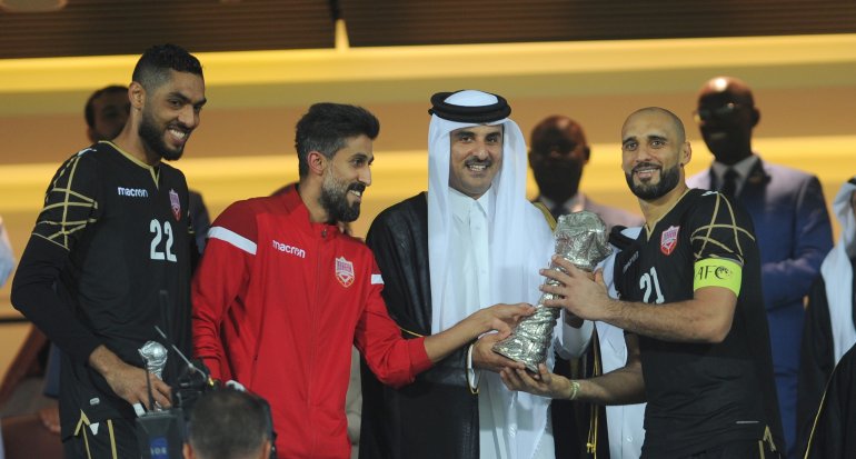 Amir crowns Arabian Gulf Cup winner Bahrain