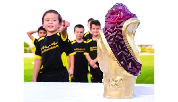 Amir Cup trophy at QF