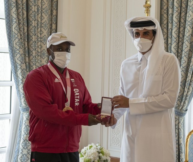 Amir grants Al Wajbah Decoration to Paralympic Games Hero Abdulrahman Abdulqadir