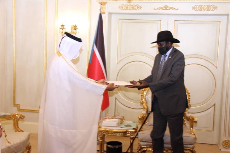 Amir sends written message to South Sudan President