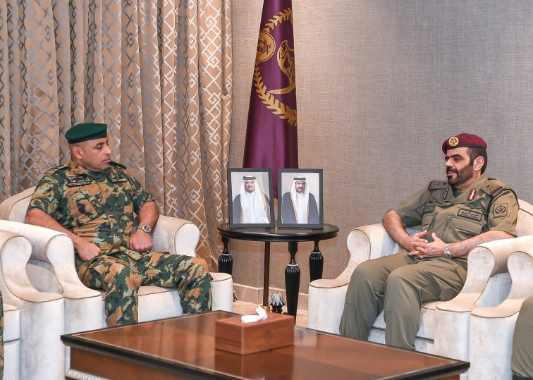 Amiri Guard Commander meets Commander of Jordanian Special Royal Guard