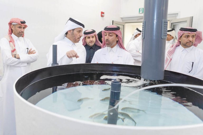 Aquatic Research Centre opened in Ras Matbakh