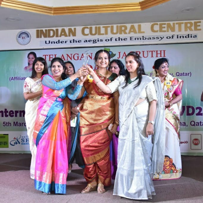 Archana Shivkumar from Chennai, Tamil Nadu won the title ‘extraordiNAREE IN SAREE