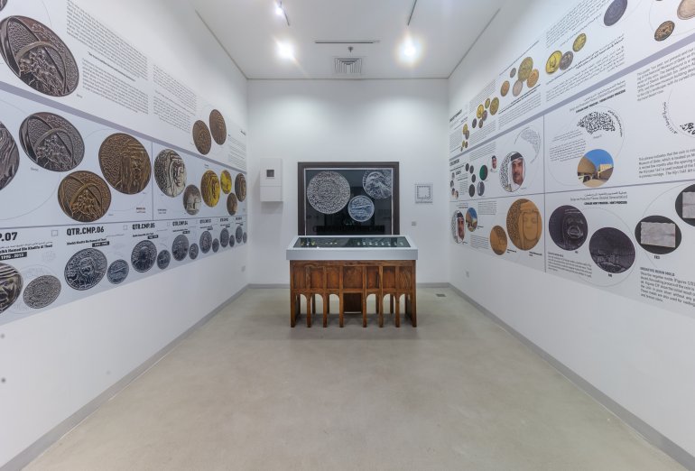 Artist in Qatar documents history through coinage