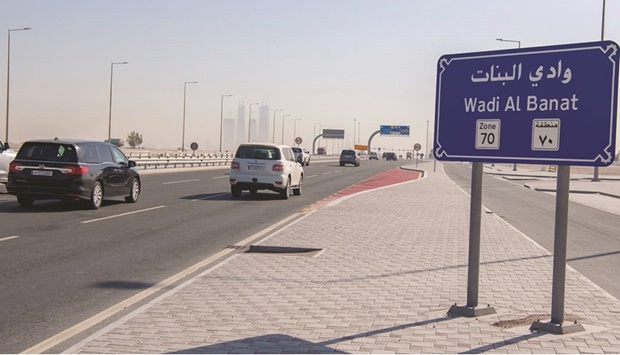 Ashghal completes construction works at Wadi Al Banat Junction