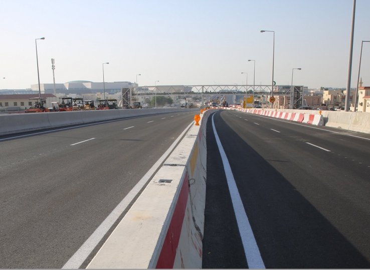 Ashghal partially opens new bridge at Bu Hamour 4 months ahead of schedule