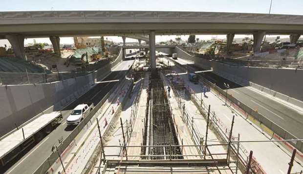 Ashghal starts works on Mebaireek Interchange Mebaireek Interchange project makes progress