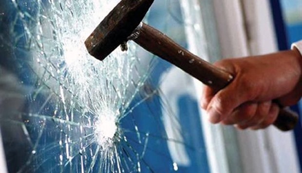 Attempt to burgle grocery in Najma