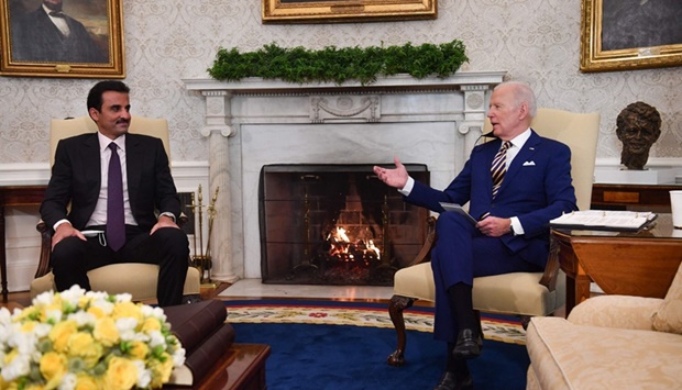 Biden says he plans to designate Qatar as major non-NATO ally