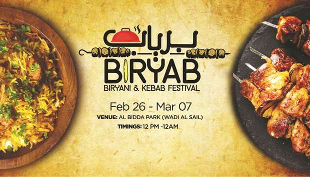 Biryab Festival kicks off today at Al Bidda Park