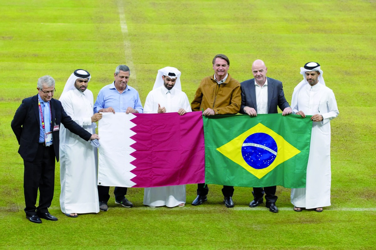 Brazil, FIFA Presidents hail Qatar's preparations