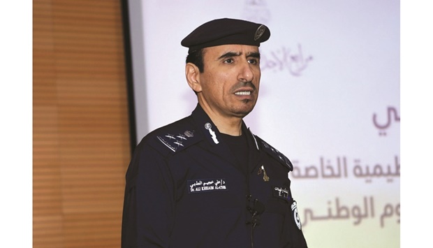 Brigadier Dr Ali Khajim al-Athbi: on NDP security plan