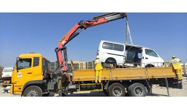 Campaign to remove abandoned vehicles launched at Al Wakra