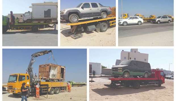 Campaign to remove abandoned vehicles starts in Al Shamal