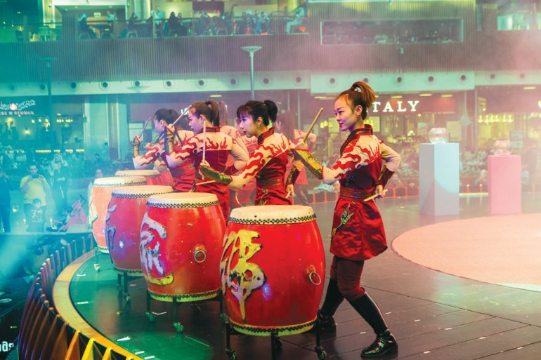 Chinese New Year celebrations delight visitors at Mall of Qatar