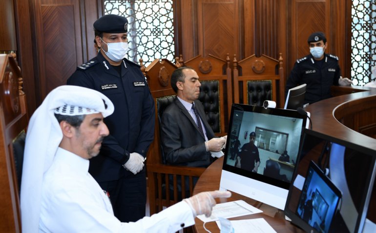 Court of Appeal at Lusail hears cases through virtual communication system