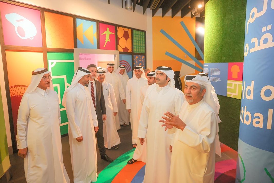 Culture minister inaugurates 'World of Football' exhibition at 3-2-1 Qatar Olympic and Sports Museum