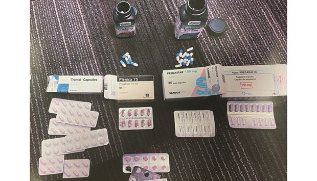 Customs foils smuggling of narcotic pills
