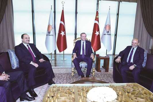 Defence Minister meets Turkish president