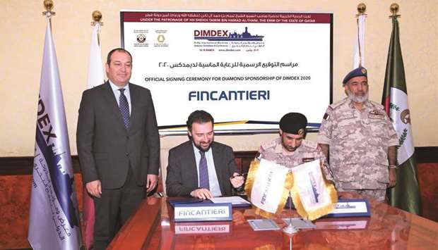 Dimdex signs Fincantieri as diamond sponsor for 2020