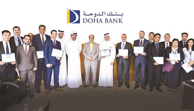 Doha Bank honours outstanding staff