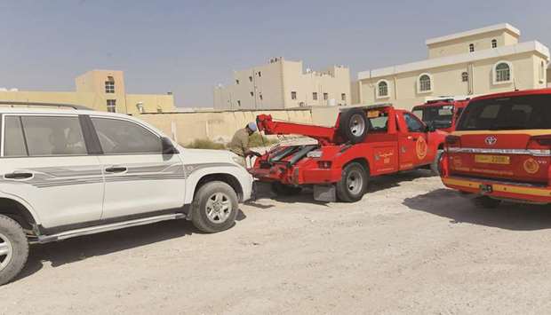 Drive to remove abandoned vehicles begins in Al Daayan