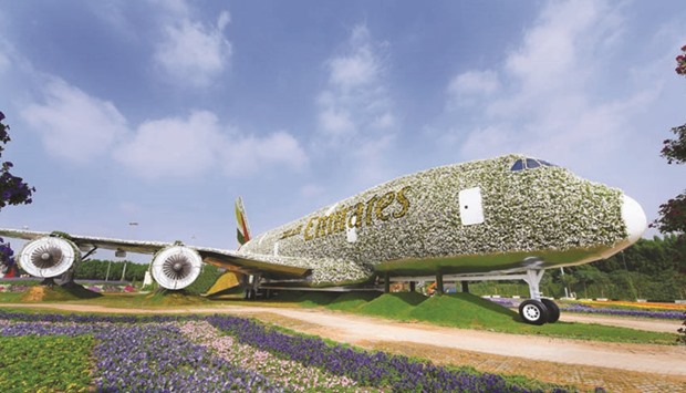 Dubai Miracle Garden to have floral installation of Emirates A380