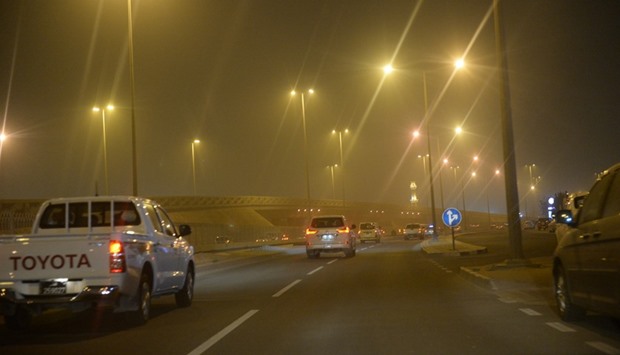 Dusty conditions persist, light rain expected in parts of Doha