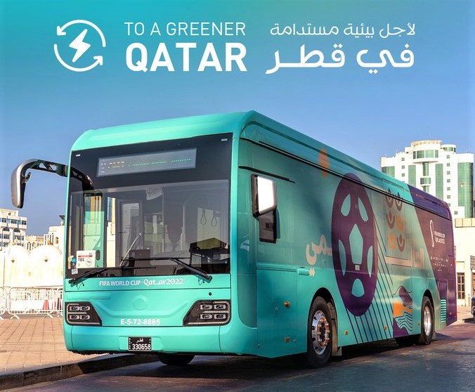 E-buses prevent over 1.6mn kg CO2 emissions during first half of Qatar World Cup: Mowasalat
