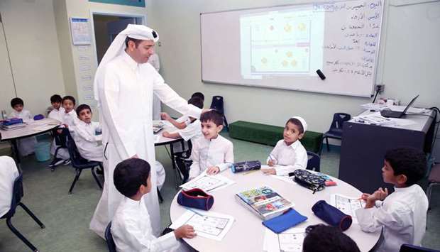 Education Minister visits schools
