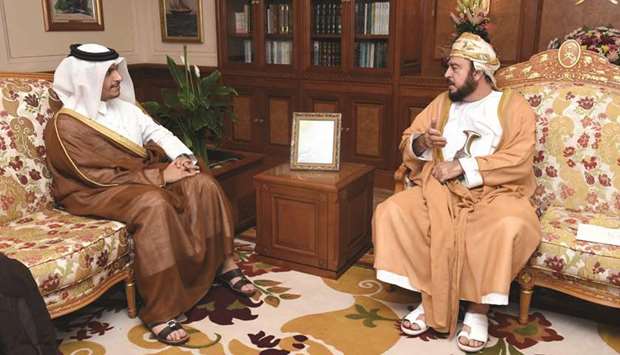 Emir sends message to Sultan of Oman